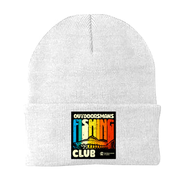 Outdoorsman Fishing Club Embroidered Beanie